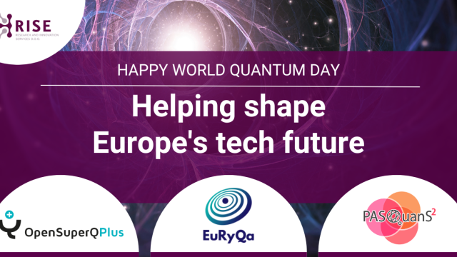Quantum projects at RISE: Helping shape Europe's tech future